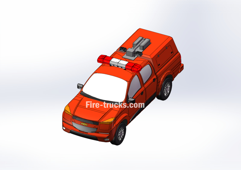 DONGFENG NISSAN Rescue fire pickup CAD drawing DONGFENG NISSAN Rescue fire pickup CAD drawing