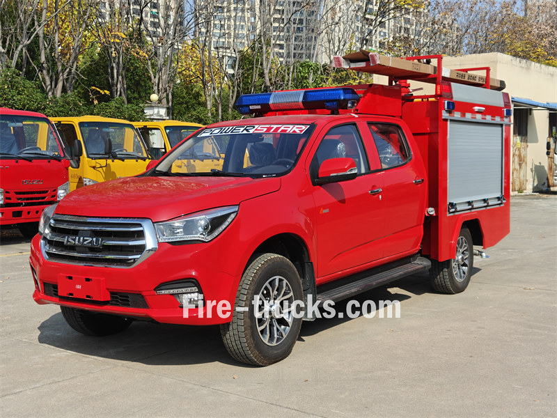 ISUZU 600L foam pumper fire truck
