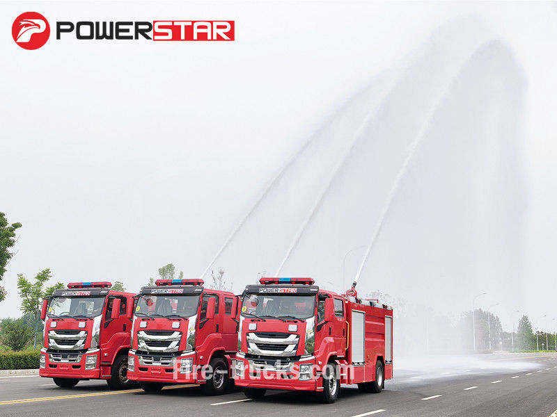 Isuzu GIGA fire rescue truck