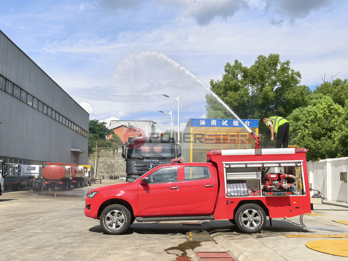Customer testing 4x4 Rapid Responder On ISUZU Pickup