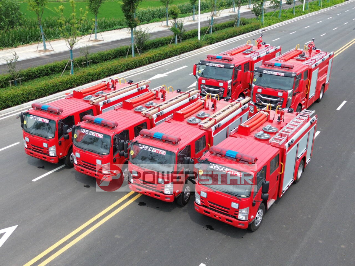 Morocco Fire department fire fighting vehicle