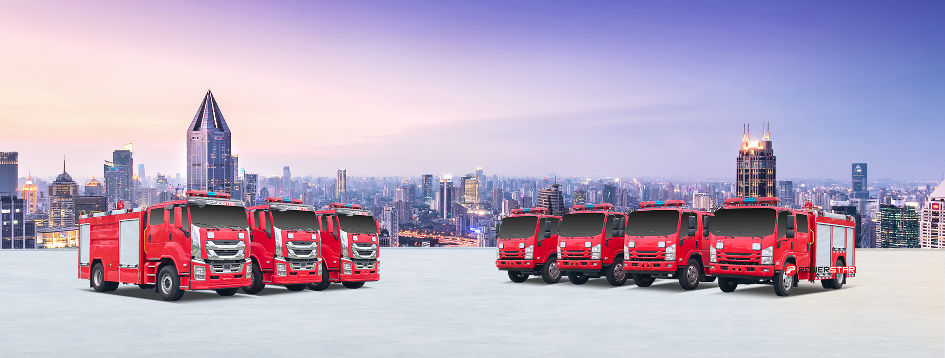 Isuzu fire rescue truck for export